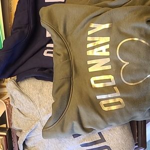 Lot of 3 XXL old navy hoodie sweatshirts